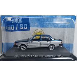 LLEGA EL 1 DE DICIEMBRE  Renault 18 Gtx 1984 Carro A Escala De Coleccion  