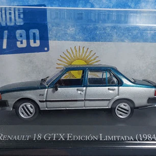 Renault 18 Gtx 1984 Carro A Escala De Coleccion  