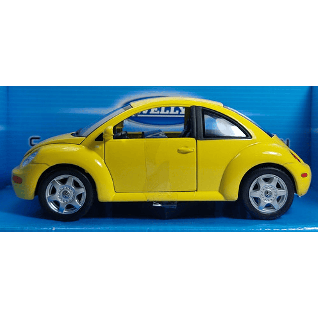 Volkswagen New Beetle, Escala 1/24, marca welly