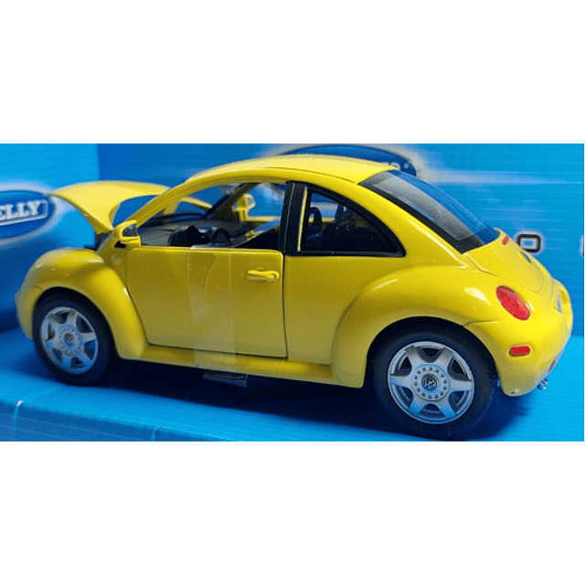 Volkswagen New Beetle, Escala 1/24, marca welly