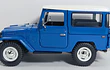 Toyota Land Cruiser Fj40 AZUL , Escala 1/24 De Colección 