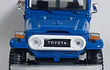 Toyota Land Cruiser Fj40 AZUL , Escala 1/24 De Colección 