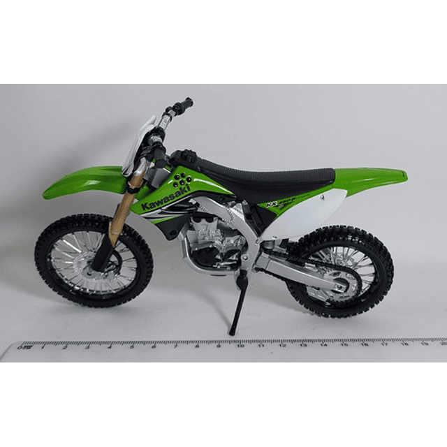 Moto Kawasaki KX 450F, Escala 1/12, De Colección