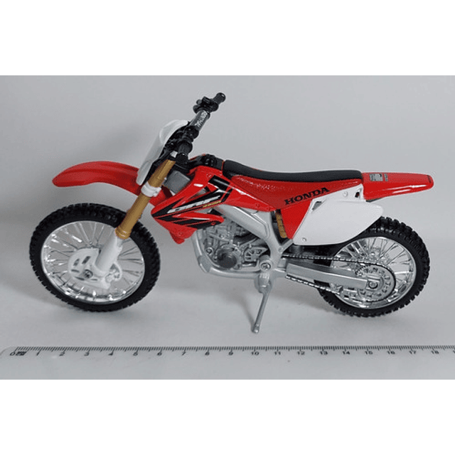 Moto Honda Crf450r, Escala 1/12 De Coleccion