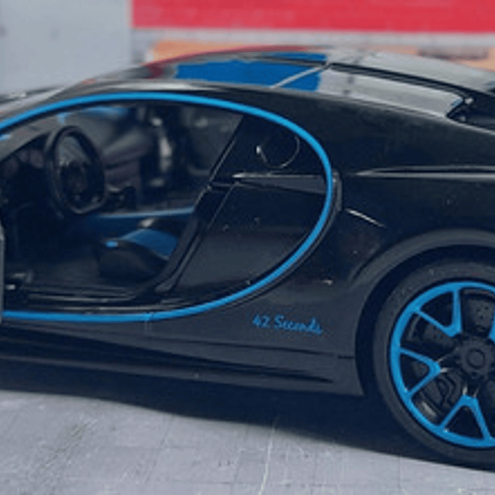 Bugatti Chiron 42 seg 1-32 JUAN PABLO MONTOYA MARCA MINIAUTO 5