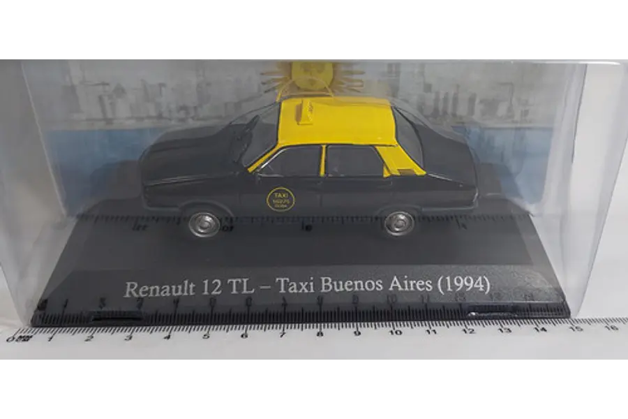 Renault 12 Tl Taxi, Carro A Escala 1:43