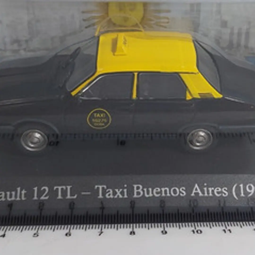 Renault 12 Tl Taxi, Carro A Escala 1:43 1