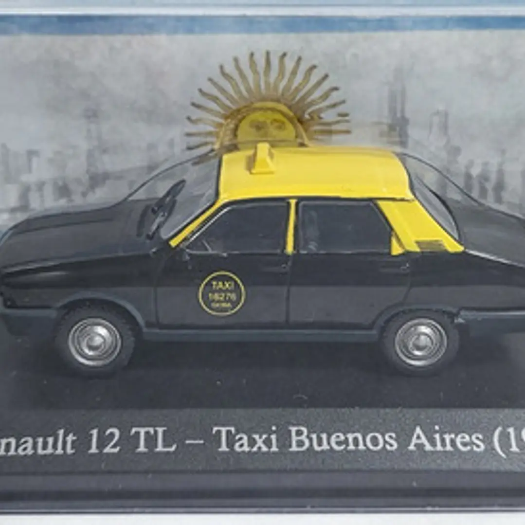 Renault 12 Tl Taxi, Carro A Escala 1:43 2