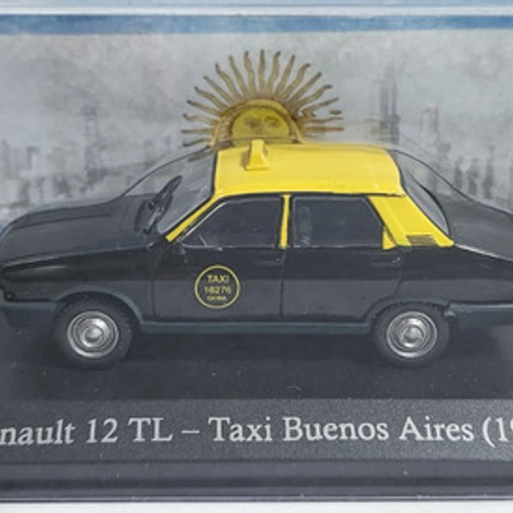 Renault 12 Tl Taxi, Carro A Escala 1:43 2