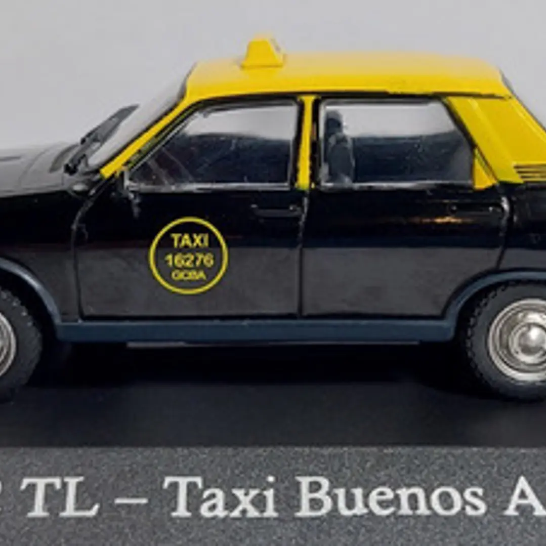 Renault 12 Tl Taxi, Carro A Escala 1:43 3