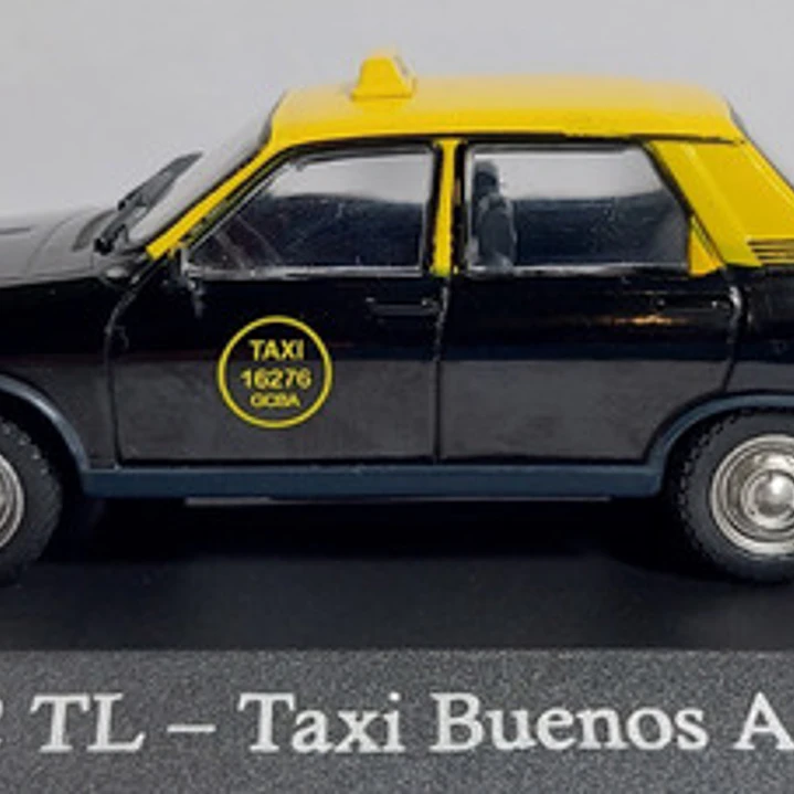 Renault 12 Tl Taxi, Carro A Escala 1:43 3