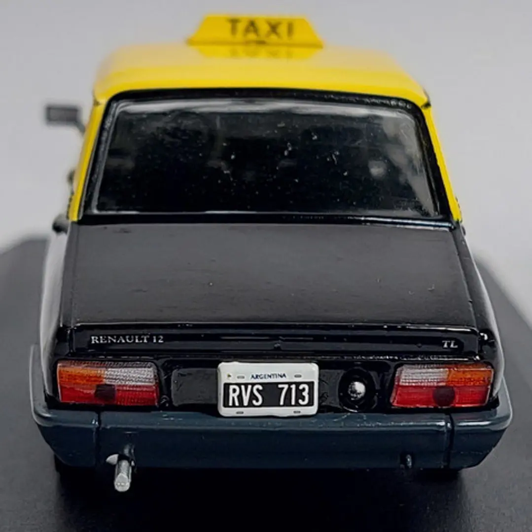 Renault 12 Tl Taxi, Carro A Escala 1:43 4