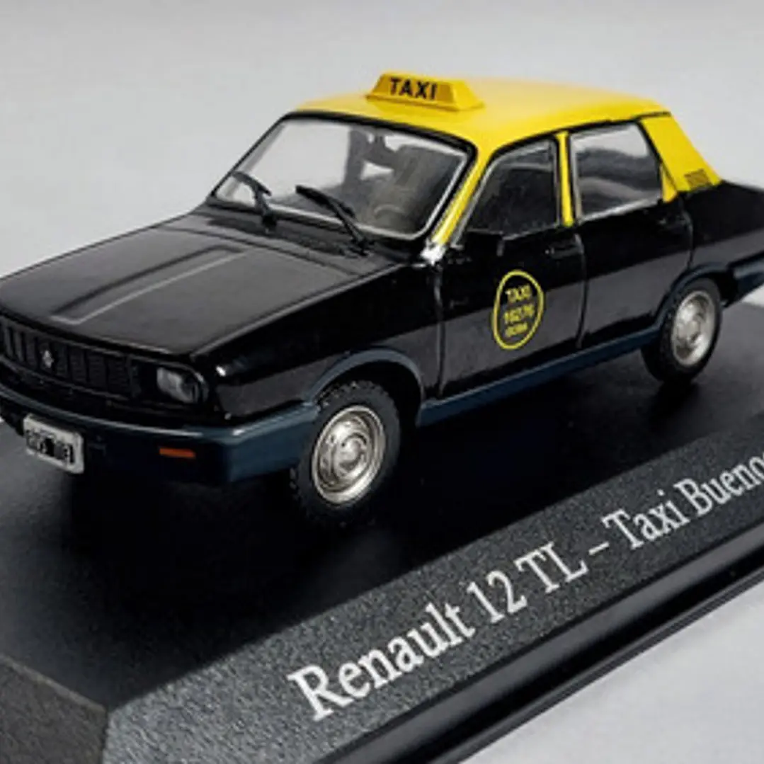 Renault 12 Tl Taxi, Carro A Escala 1:43 7
