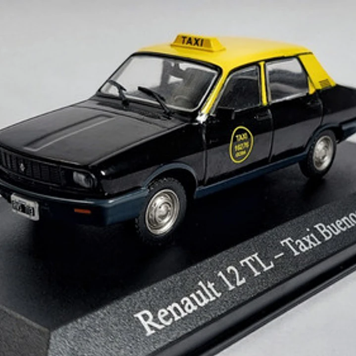 Renault 12 Tl Taxi, Carro A Escala 1:43 7