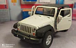 Jeep Wrangler Rubicon Blanco Escala 1/36 Marca Welly