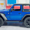 Jeep Wrangler Azul Escala 1/34 Marca Kinsmart