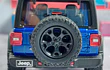 Jeep Wrangler Azul Escala 1/34 Marca Kinsmart