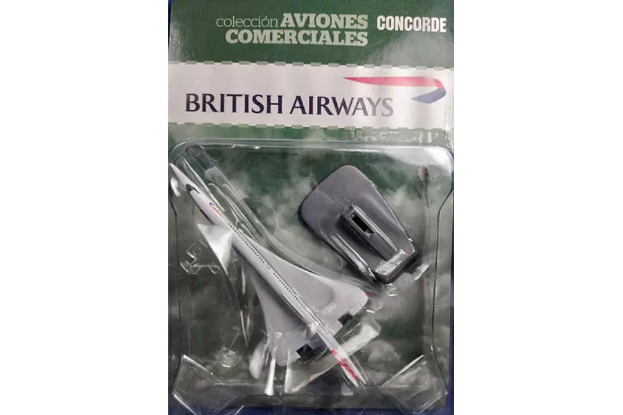 Concorde British Airways, Avión A Escala 1-400