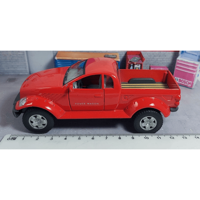 Dodge Power Wagon, Escala 1/40 Carro De Colección