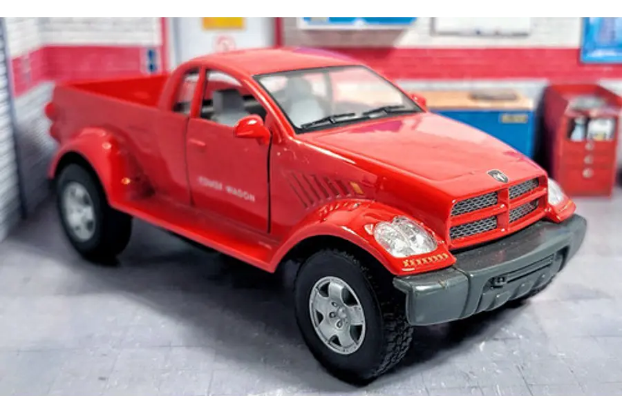 Dodge Power Wagon, Escala 1/40 Carro De Colección
