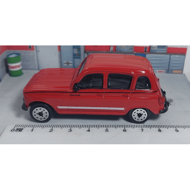 Renault 4, Carro A Escala 1:43 MARCA BURAGO