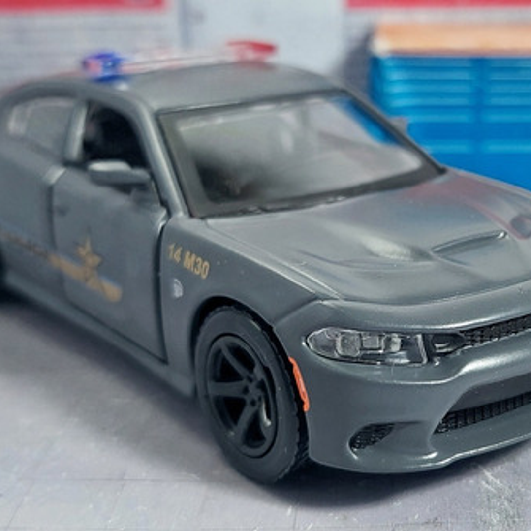 Dodge Charger Srt Hellcat, Escala 1/45, De Colección 7
