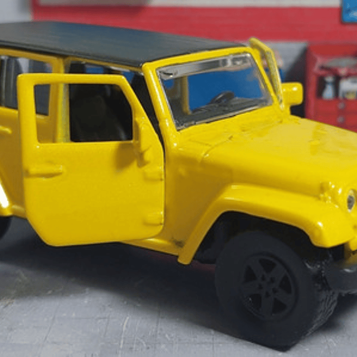 Jeep Wrangler Unlimited, Escala 1/41, Marca Maisto 2
