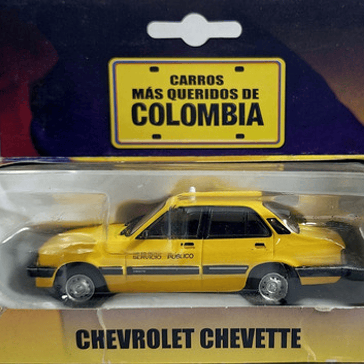 Chevrolet Chevette Taxi, Marca Ixo, Escala 1/43 3