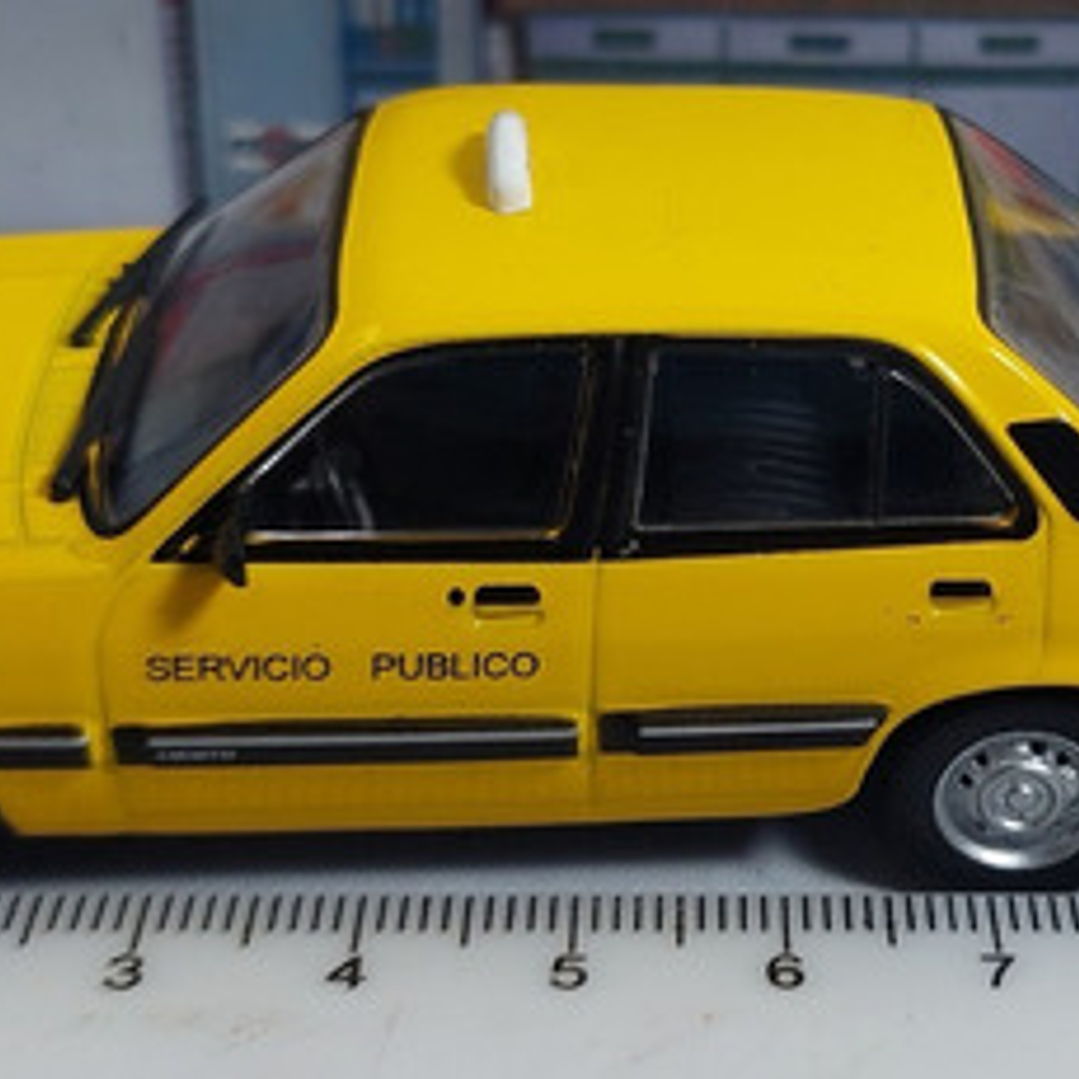 Chevrolet Chevette Taxi, Marca Ixo, Escala 1/43 2