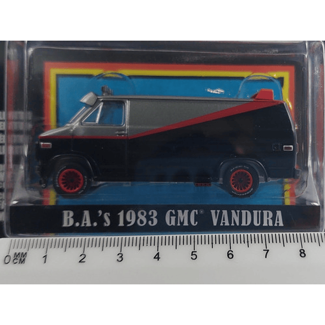 Gmc Vandura De Los Magnificos, Escala 1/64, De Coleccion