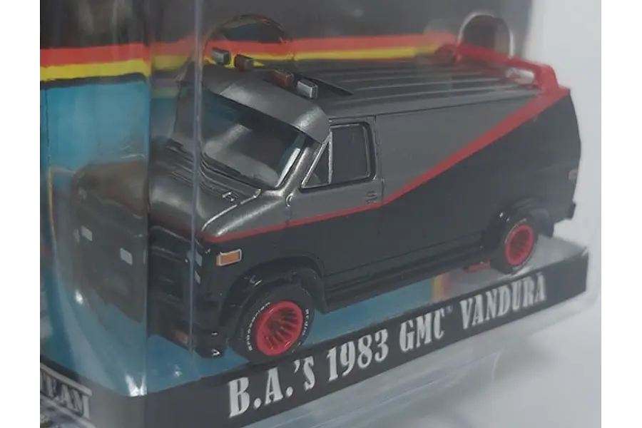 Gmc Vandura De Los Magnificos, Escala 1/64, De Coleccion