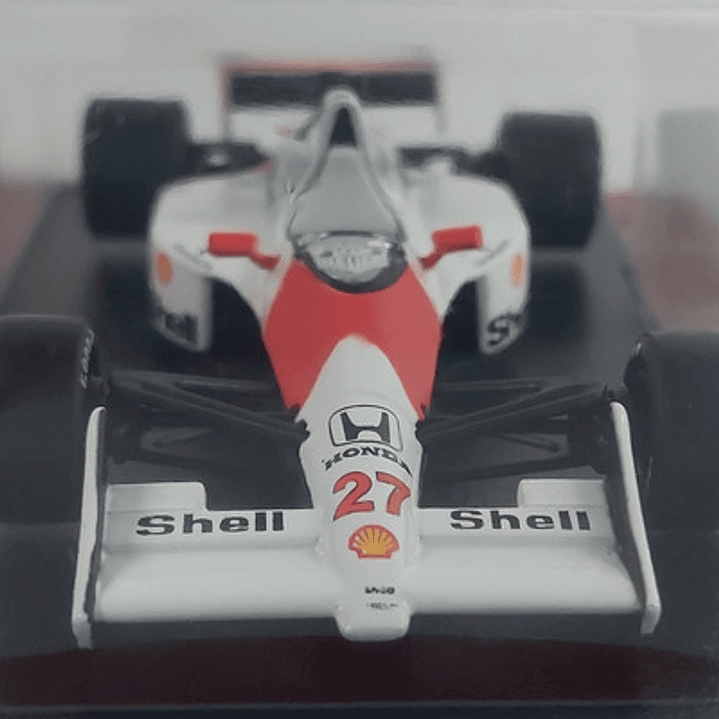 Formula 1, Ayrton Senna, Mclaren Mp4/5b CON FASCICULO Carro A Escala 1/43 2