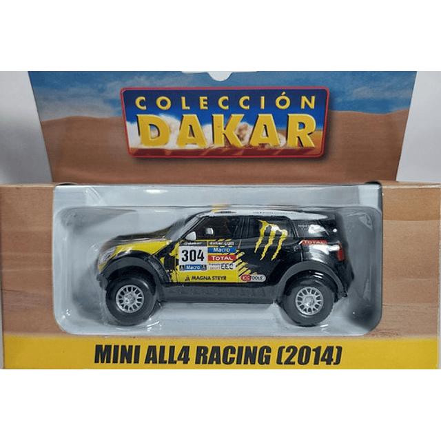 Mini All4 Racing 2014 Rally Dakar Escala 1/43 De Coleccion