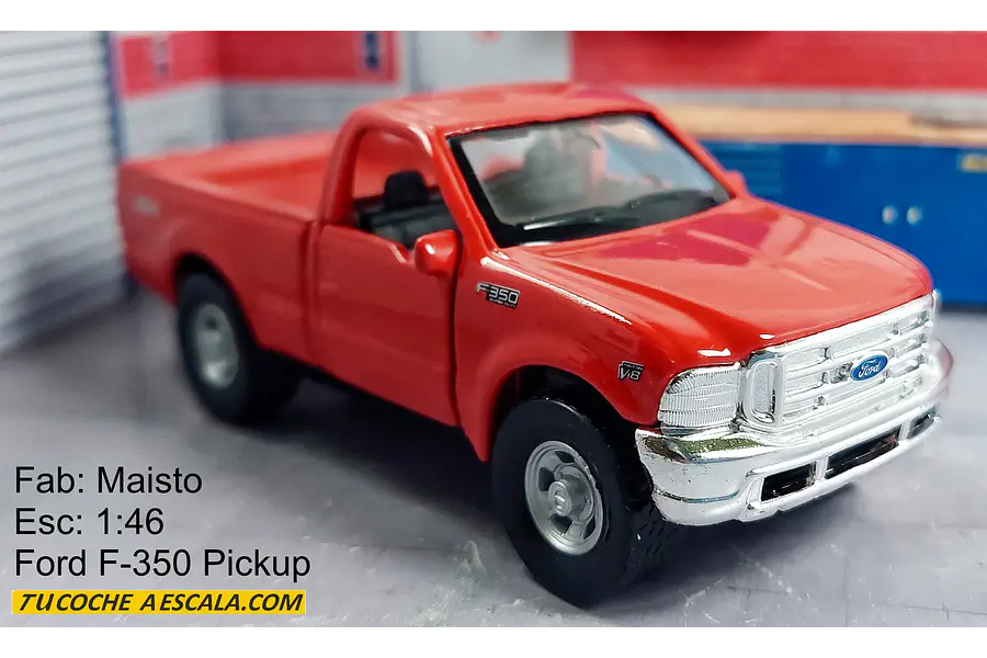 FORD F-350 A ESCALA 1/46 MARCA WELLY