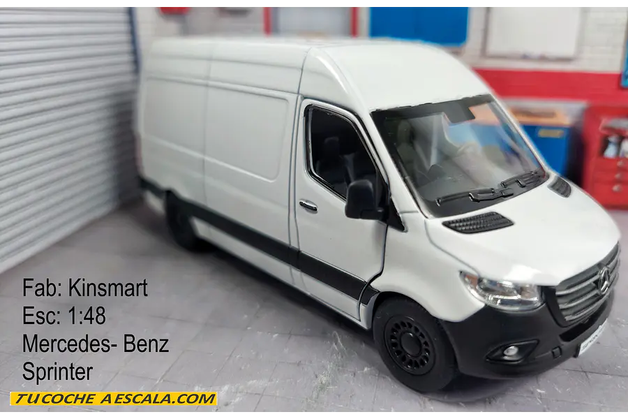 Mercedes Benz Sprinter, Carro A Escala De Coleccion 