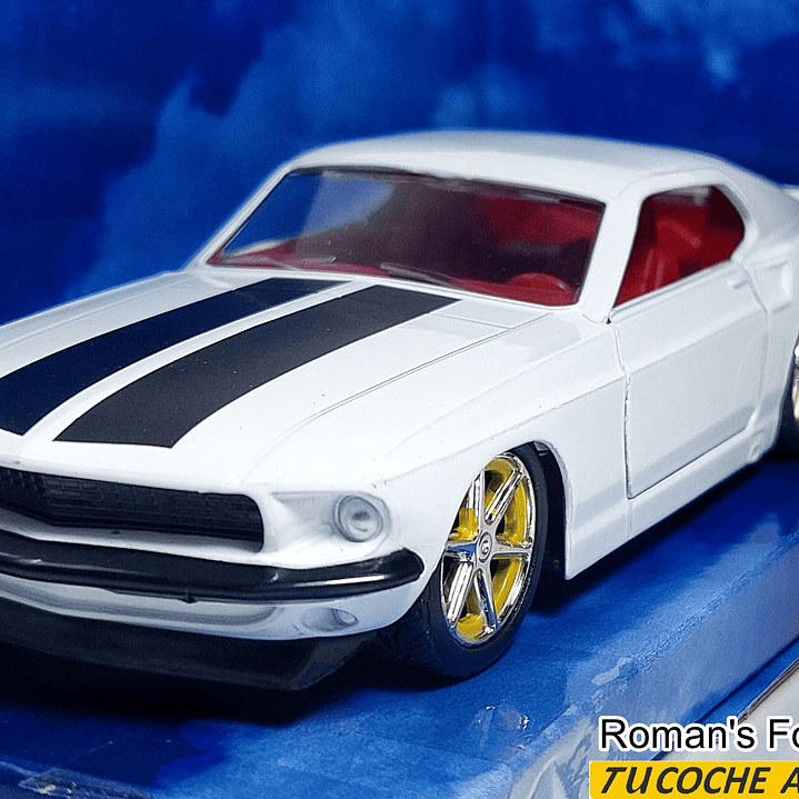 FORD MUSTANG DE ROMAN , RAPIDO Y FURIOSO 1/32 MARCA JADA 1