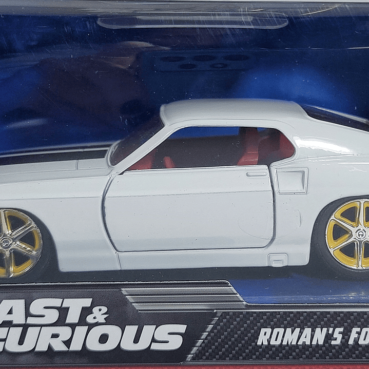 FORD MUSTANG DE ROMAN , RAPIDO Y FURIOSO 1/32 MARCA JADA 2