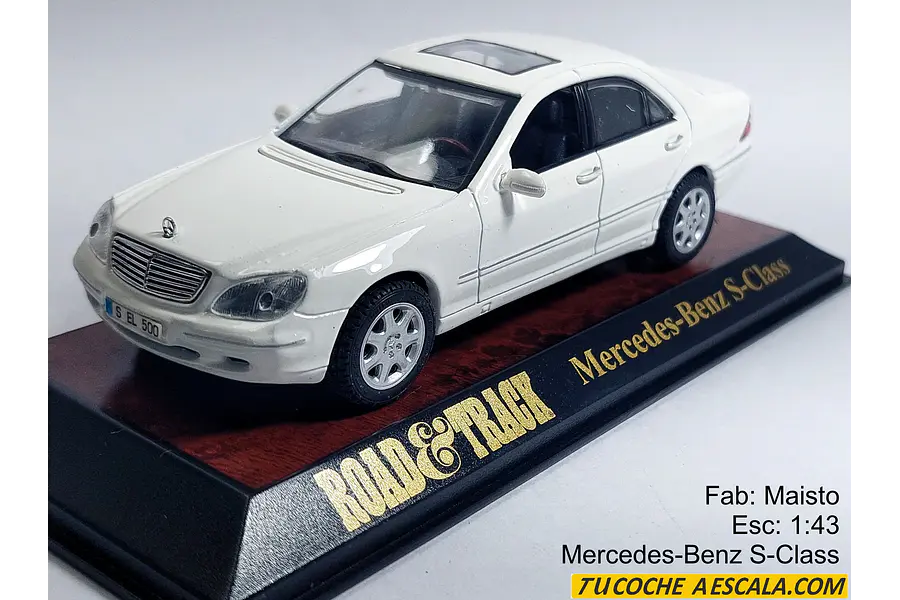 MERCEDES BENZ CLASE S ESCALA 1/43