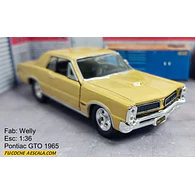 Pontiac Gto 1965 Escala 1:36 Carro De Coleccion  