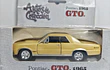 Pontiac Gto 1965 Escala 1:36 Carro De Coleccion  