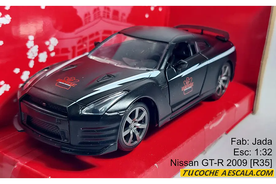 Nissan Skyline Gtr R 35 2009 marca Jada escala 1/32