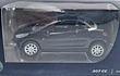 Peugeot 207cc negro , Escala 1/64, Marca Norev 