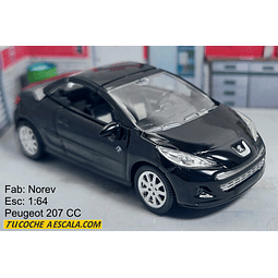 Peugeot 207cc , Escala 1/64, Marca Norev 