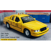 FORD CROWN VICTORIA Taxi , Escala 1:36, Marca Welly