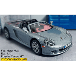 PORSCHE CARRERA GT , Escala 1:43, Marca motor max