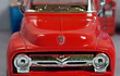 FORD F 100 1956, Escala 1/38 ROJO  De Colección