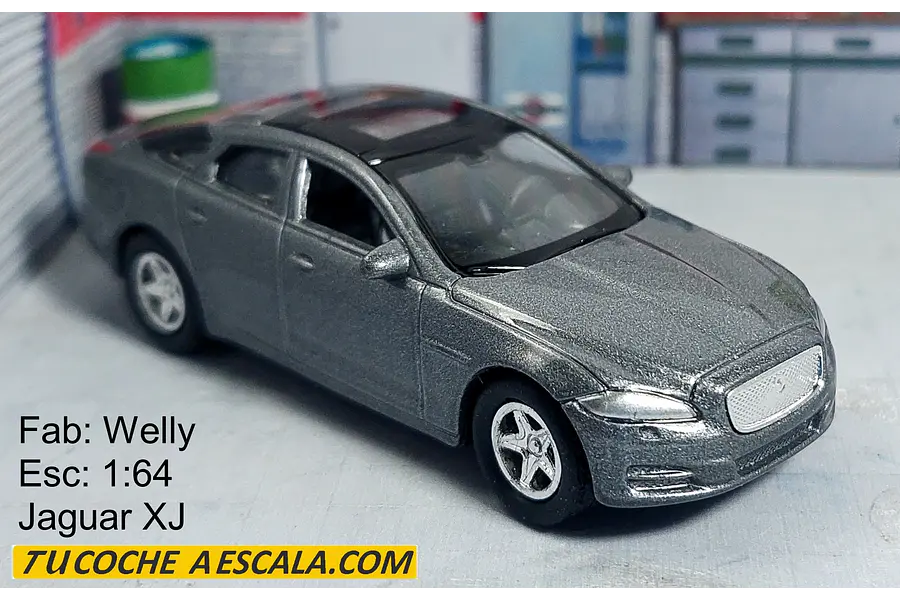JAGUAR ESCALA 1/64 MARCA WELLY