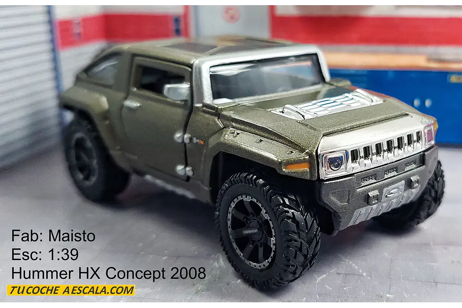HUMMER HX 2008 CONCEPT, A Escala 1/39