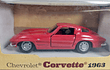 Chevrolet Corvette 1963, Escala 1/38 marca maisto