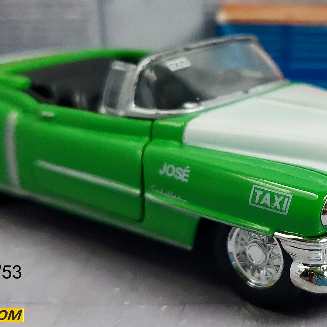 Cadillac Eldorado TAXI DE CUBA Carro A Escala 1/36 De Coleccion  1